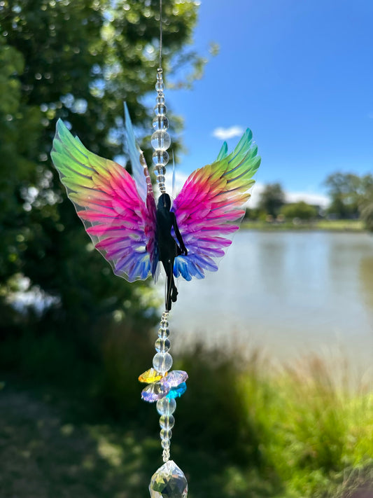 Fairy Small Crystal Suncatcher