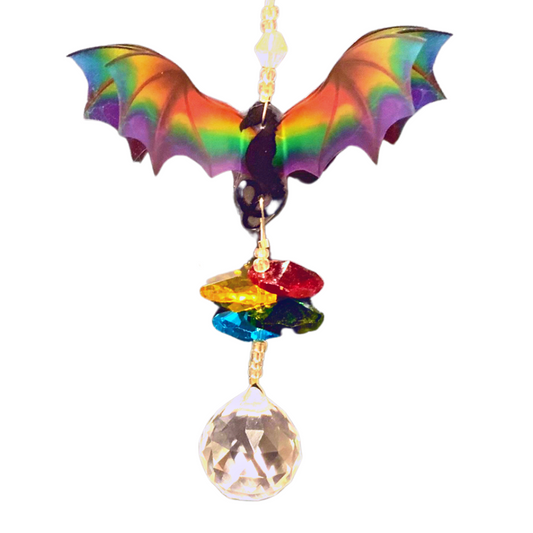 Dragon Tiny Crystal Suncatcher